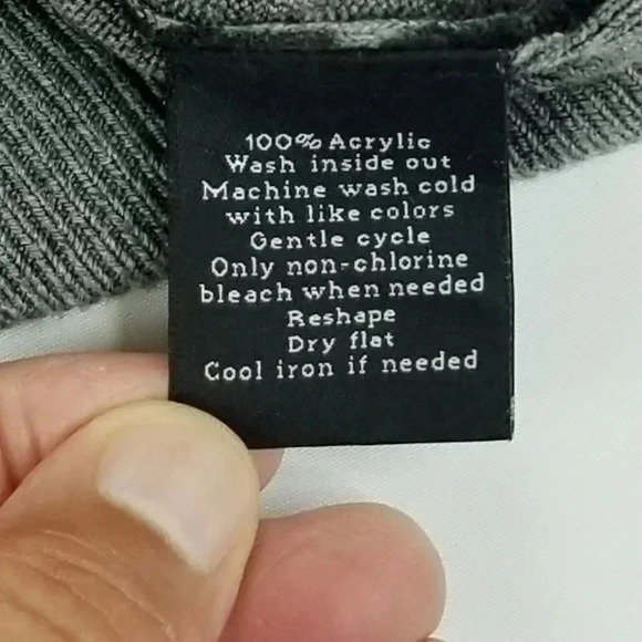 Rock & Republic XS Green Black Gray Camo Style Lg Sleeve Cross Crew Neck Sweater - Picture 7 of 7